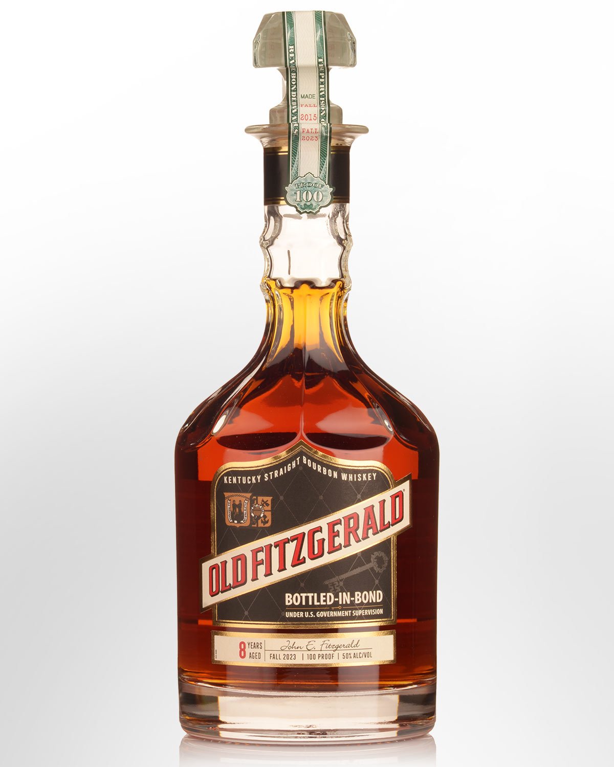 Old Fitzgerald 8 Year Old Bottled in Bond Kentucky Straight Bourbon Whiskey (750ml) - Fall 2023