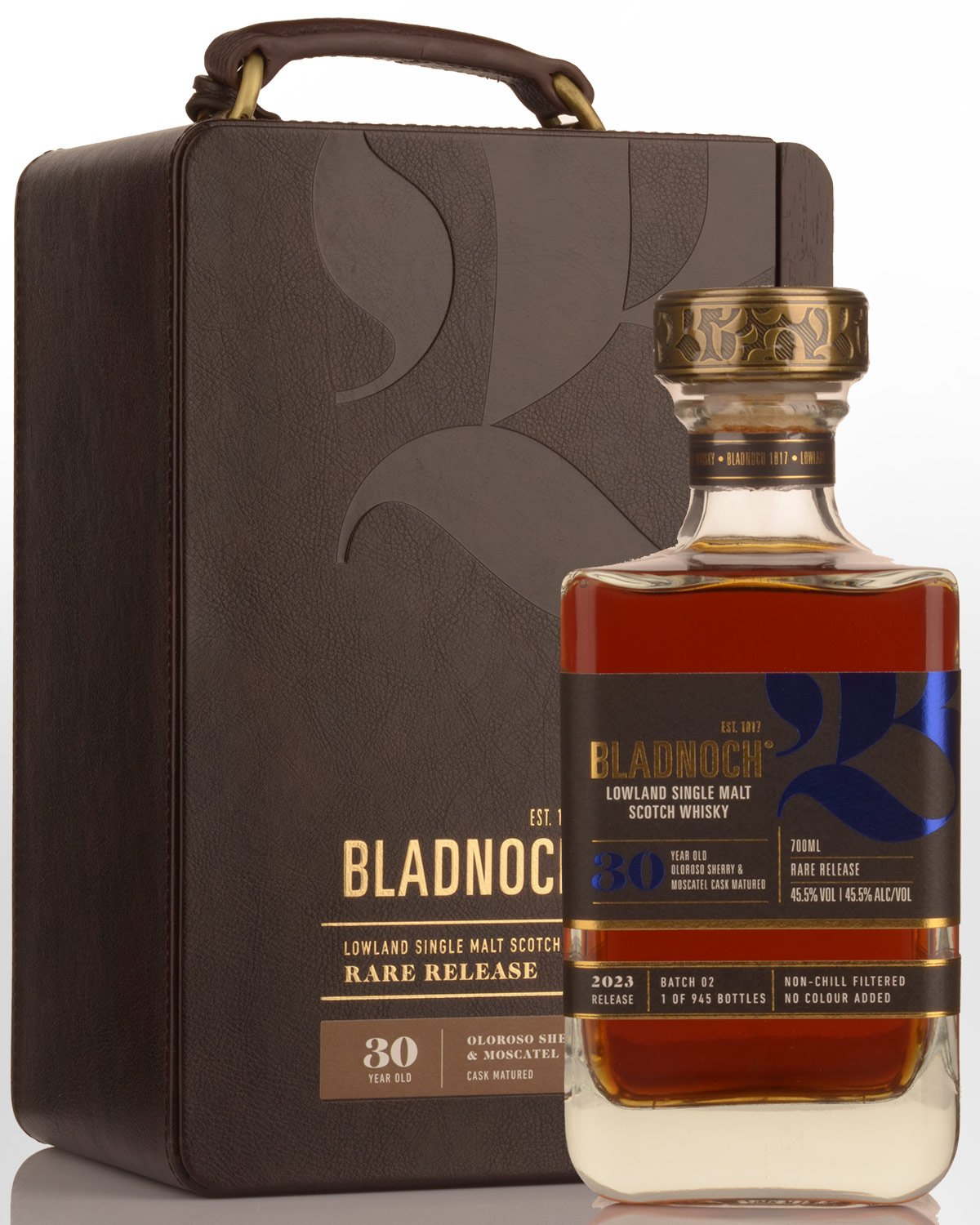 Bladnoch 30 Year Old Oloroso Sherry & Moscatel Cask Matured Single Malt Scotch Whisky (700ml) - 2023 Release