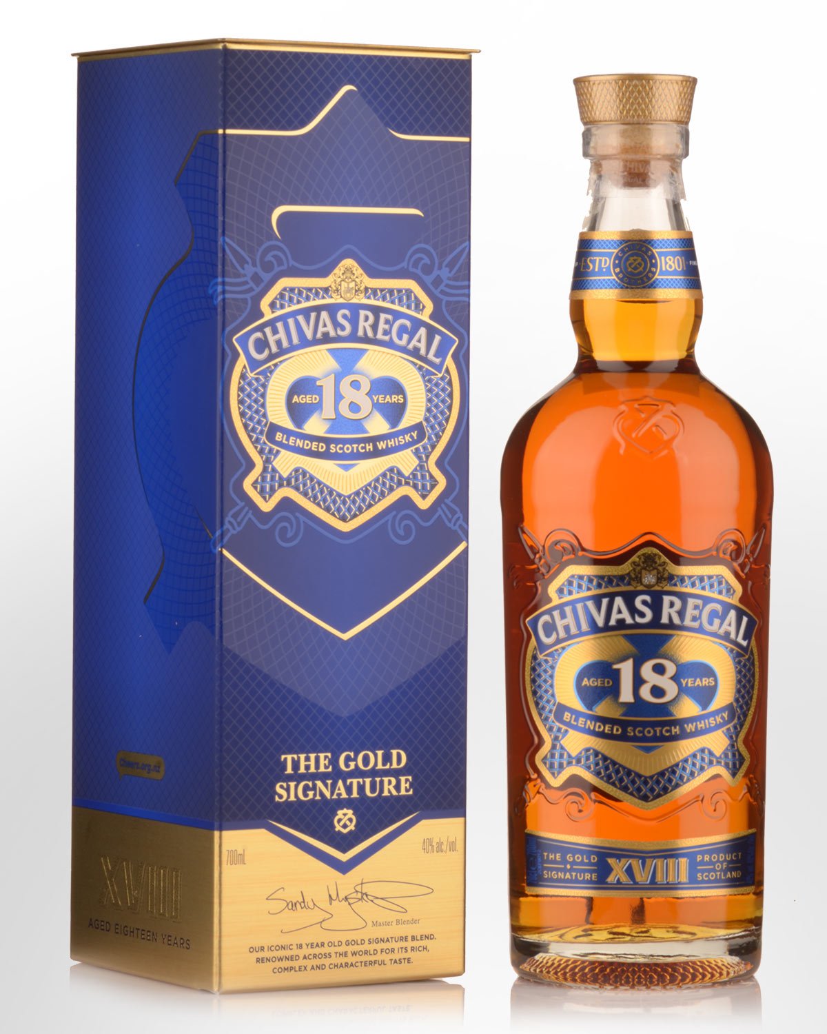 Chivas Regal 18 Year Old Blended Scotch Whisky (700ml)