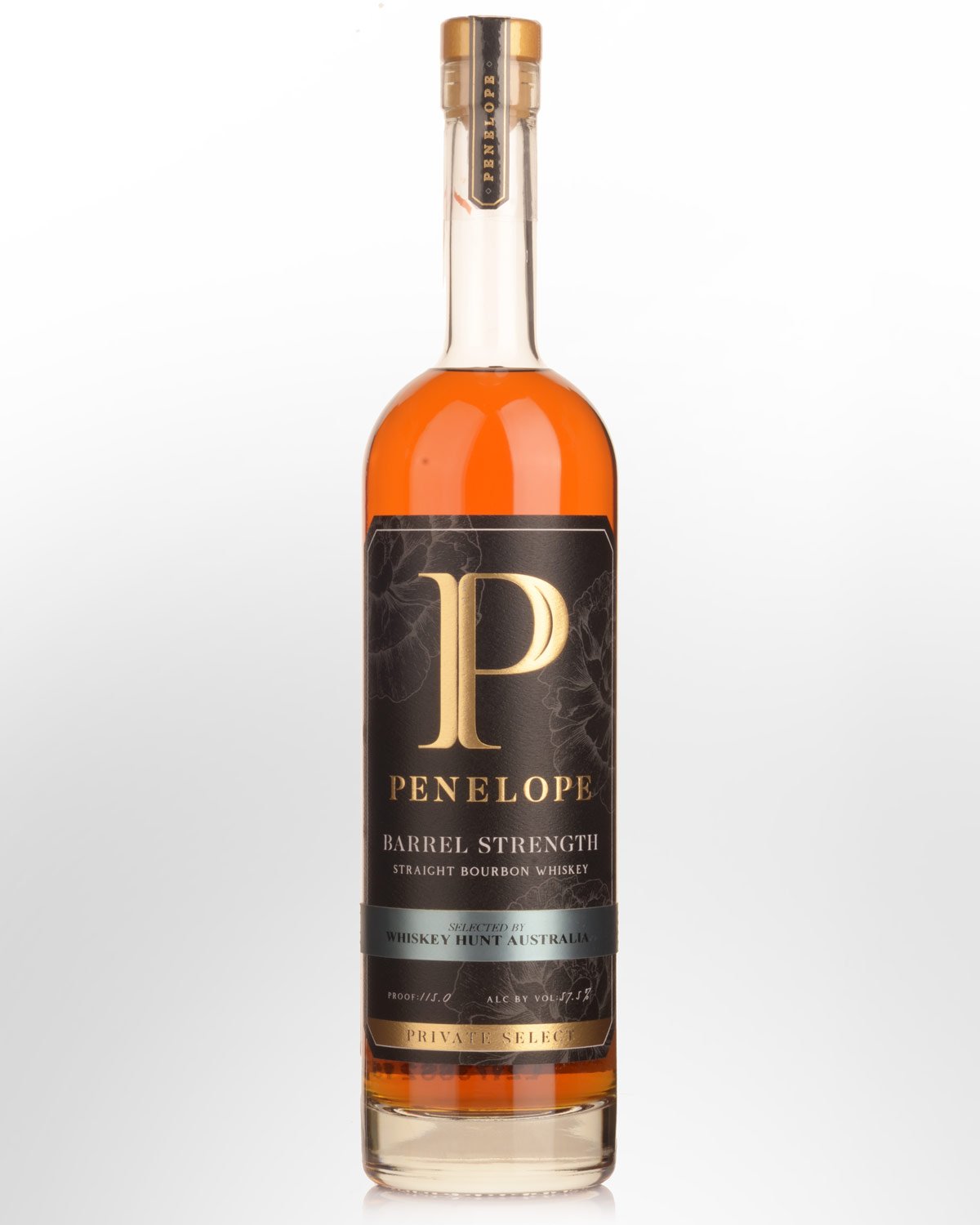 Penelope Private Select Batch 22-302 Barrel Strength Bourbon Whiskey (750ml) - Whiskey Hunt Australia Selection