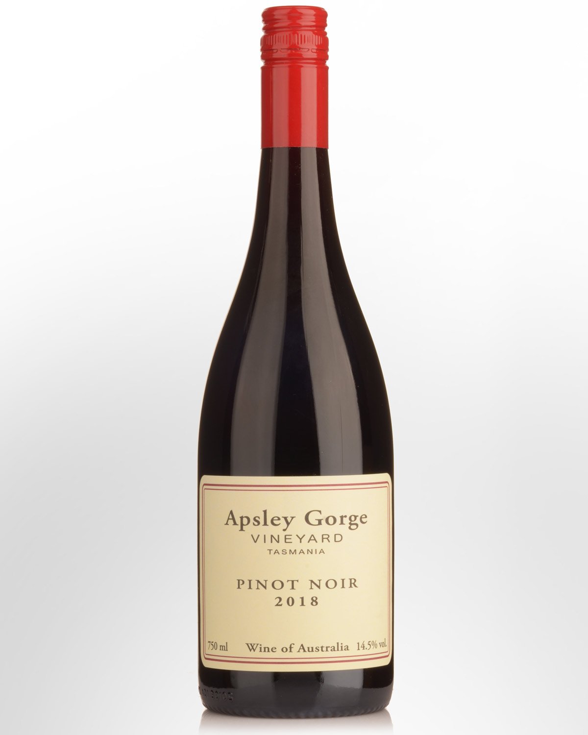 2018 Apsley Gorge Vineyard Pinot Noir