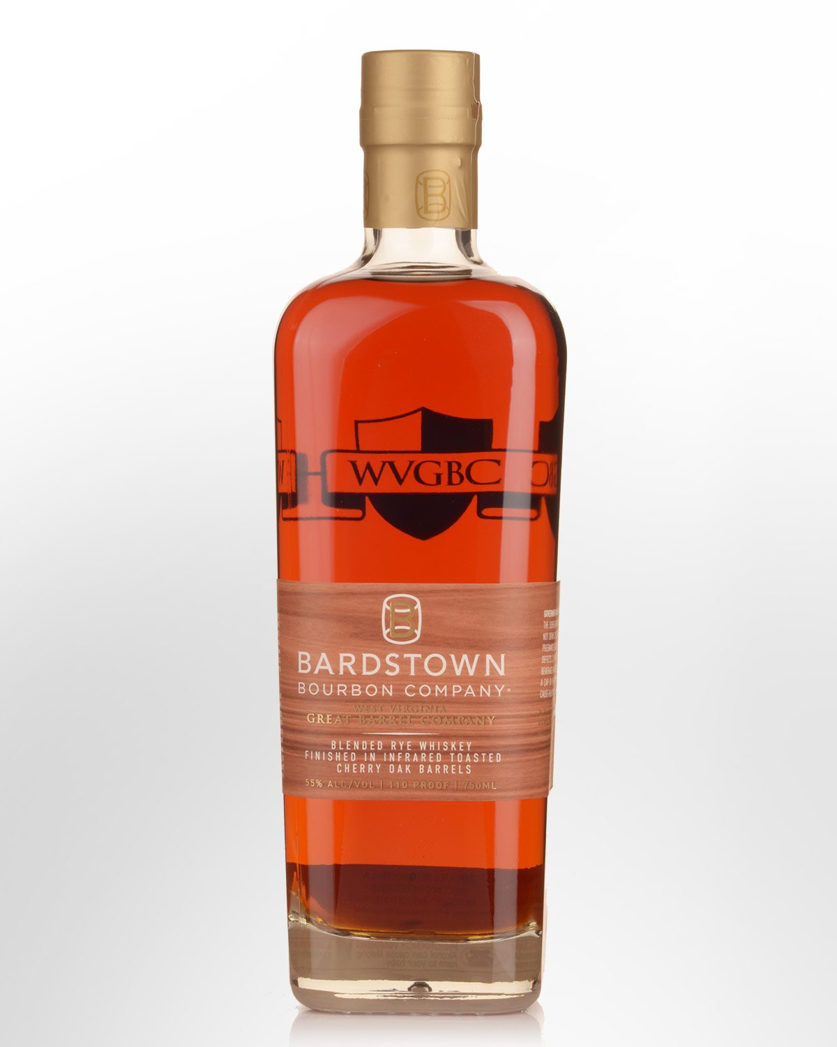 Bardstown Bourbon Co. WVGBC Infrared Cherry Oak Barrel Finish Blended Rye Whiskey (750ml)