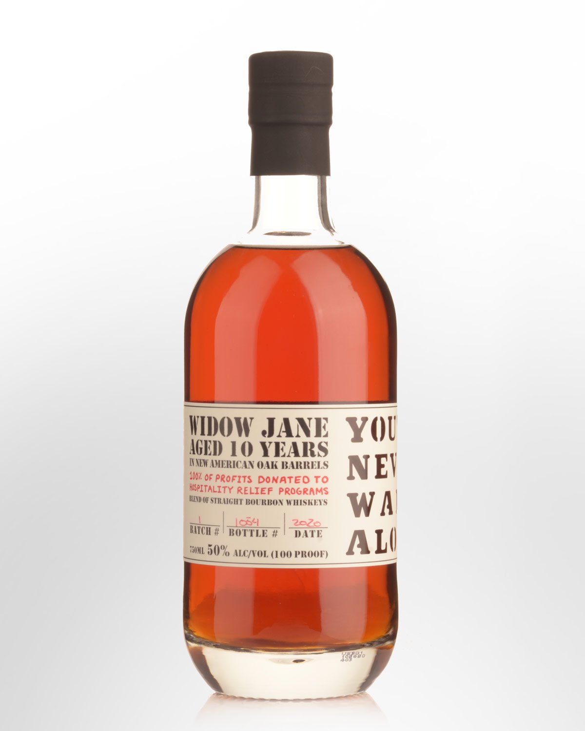 Widow Jane You'll Never Walk Alone 10 Year Old Straight Bourbon Whiskey (750ml)