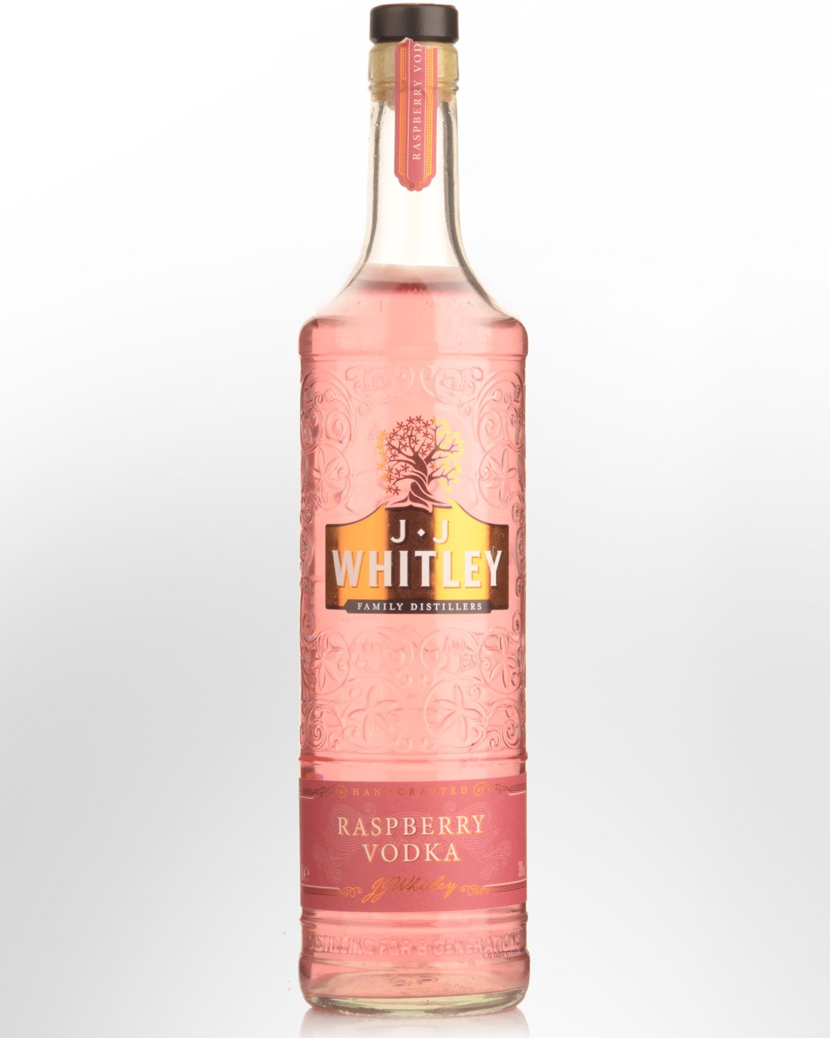 JJ Whitley Raspberry Flavoured Vodka (700ml)