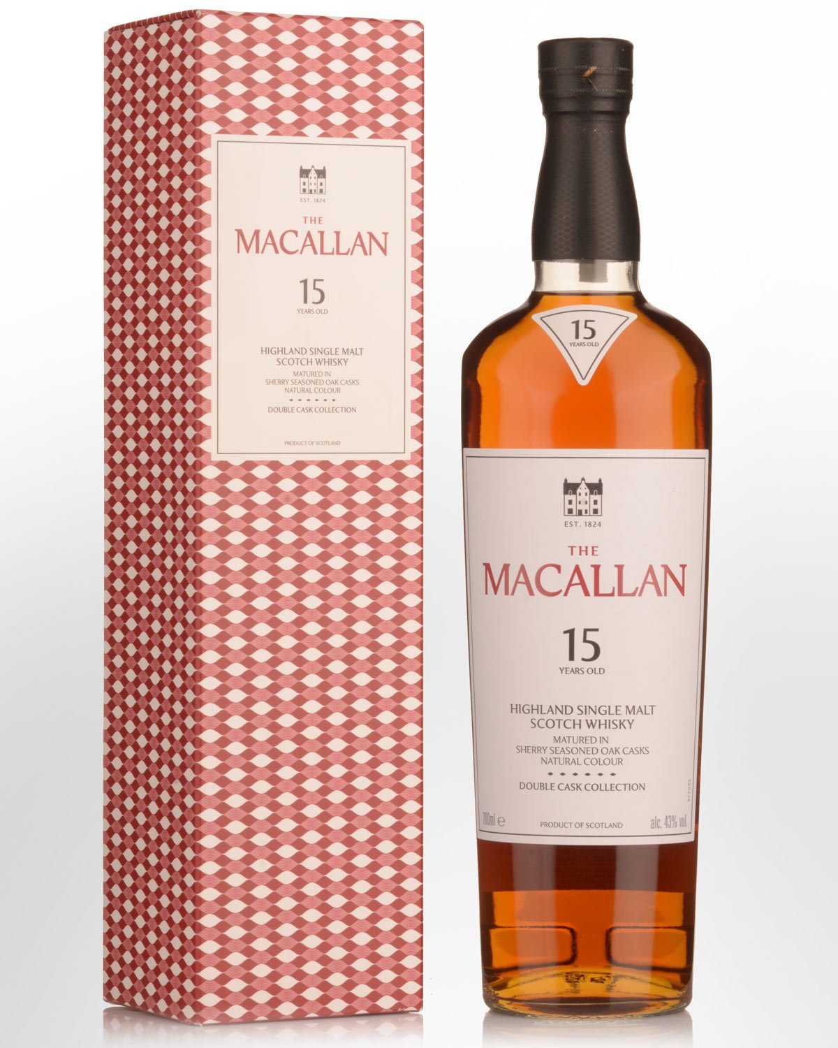 Macallan Double Cask 15 Year Old Single Malt Scotch Whisky (700ml)