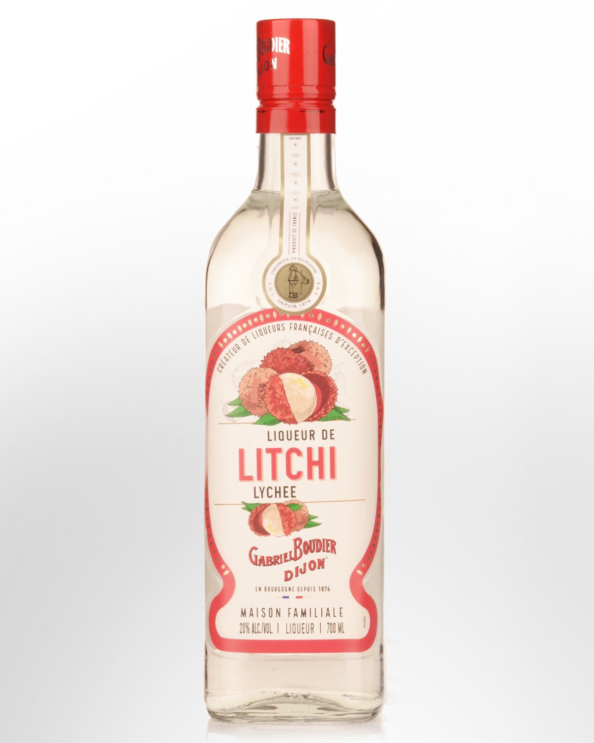 Gabriel Boudier Liqueur de Litchi (Lychee) Liqueur (700ml)
