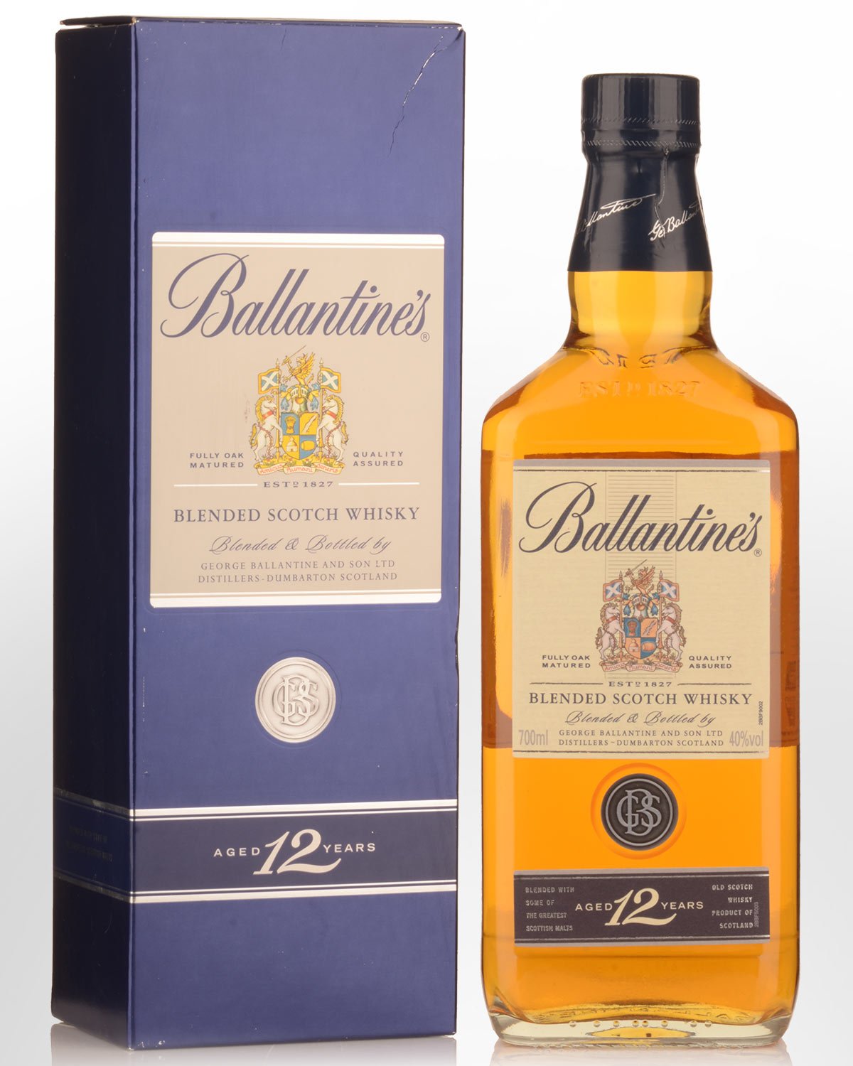 Ballantines 12 Year Old Blended Scotch Whisky (700ml)