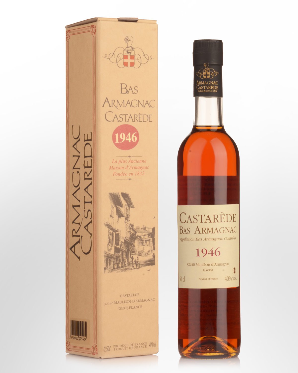 1946 Castarede Bas Armagnac (500ml)