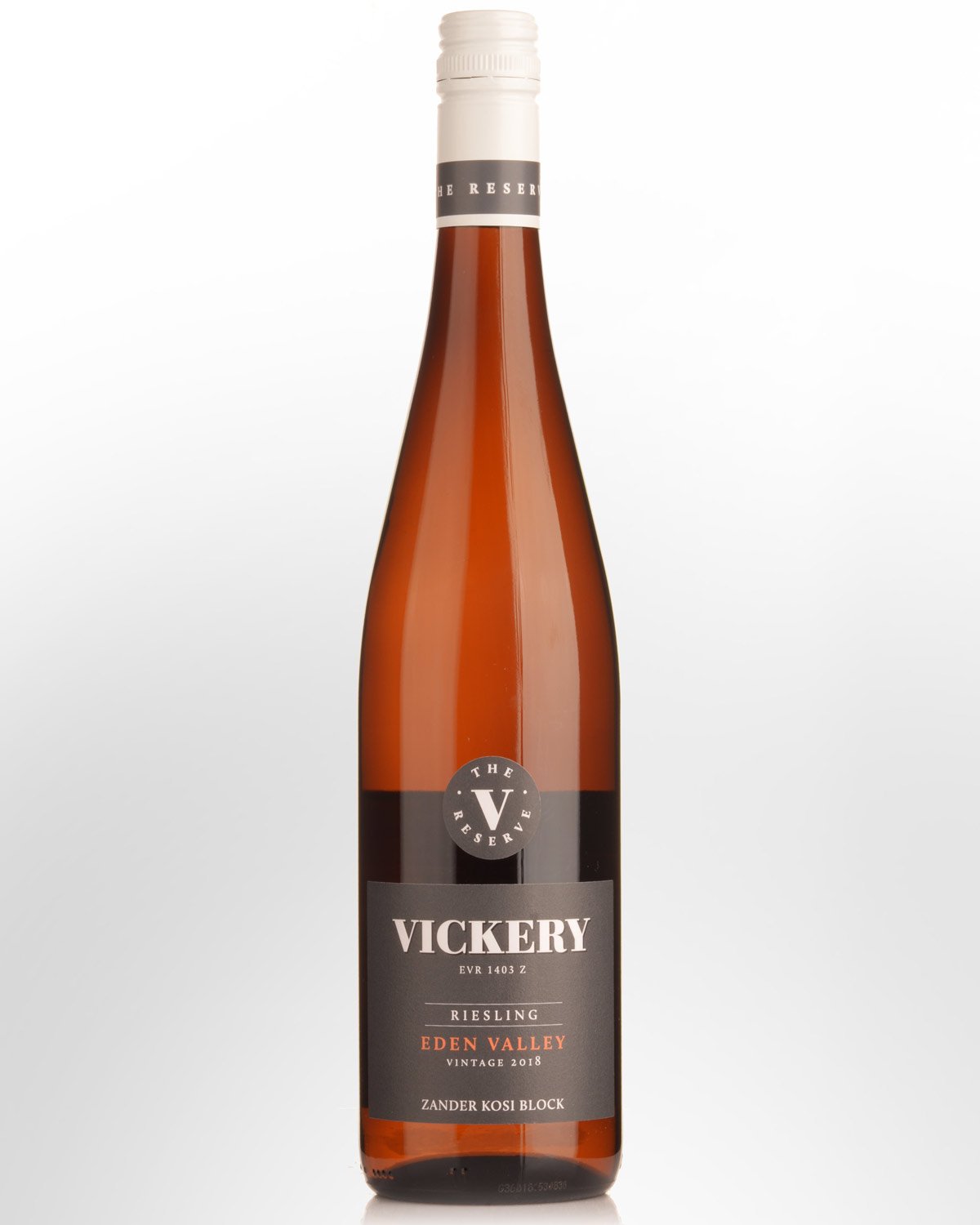 2018 Vickery The Reserve Zander Kosi Block Eden Valley Riesling