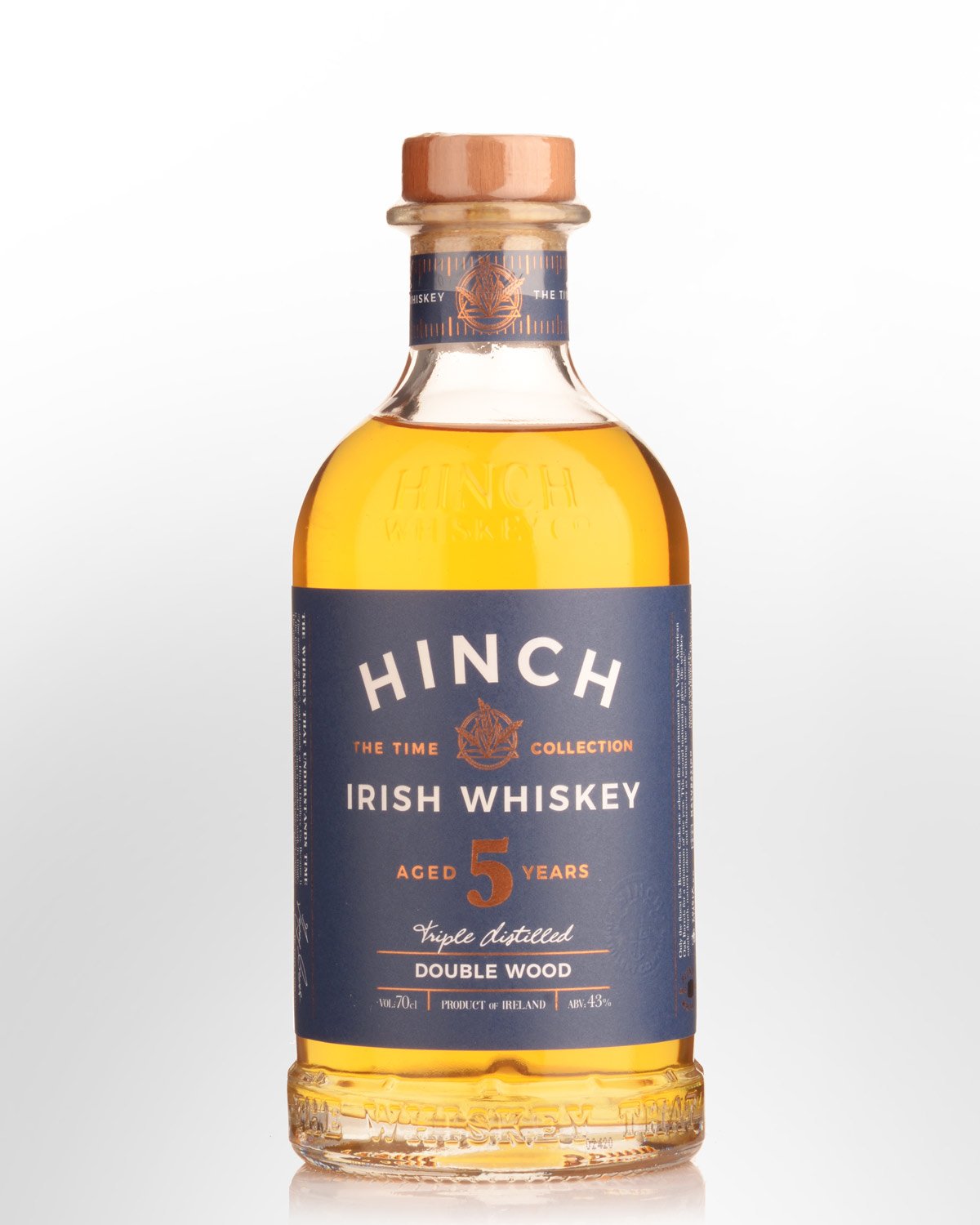 Hinch 5 Year Old Double Wood Blended Irish Whiskey (700ml)