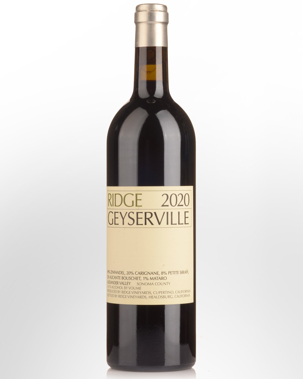 2020 Ridge Vineyards Geyserville