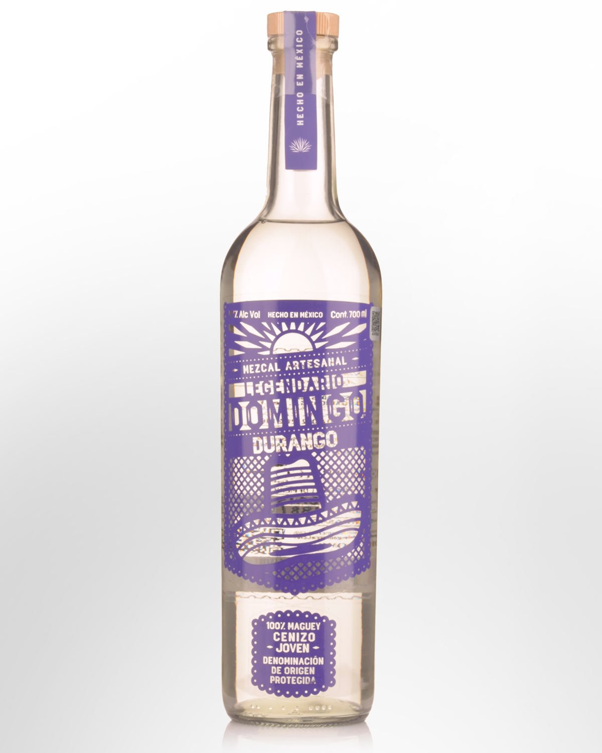 Legendario Domingo Durango Cenizo Mezcal (700ml)