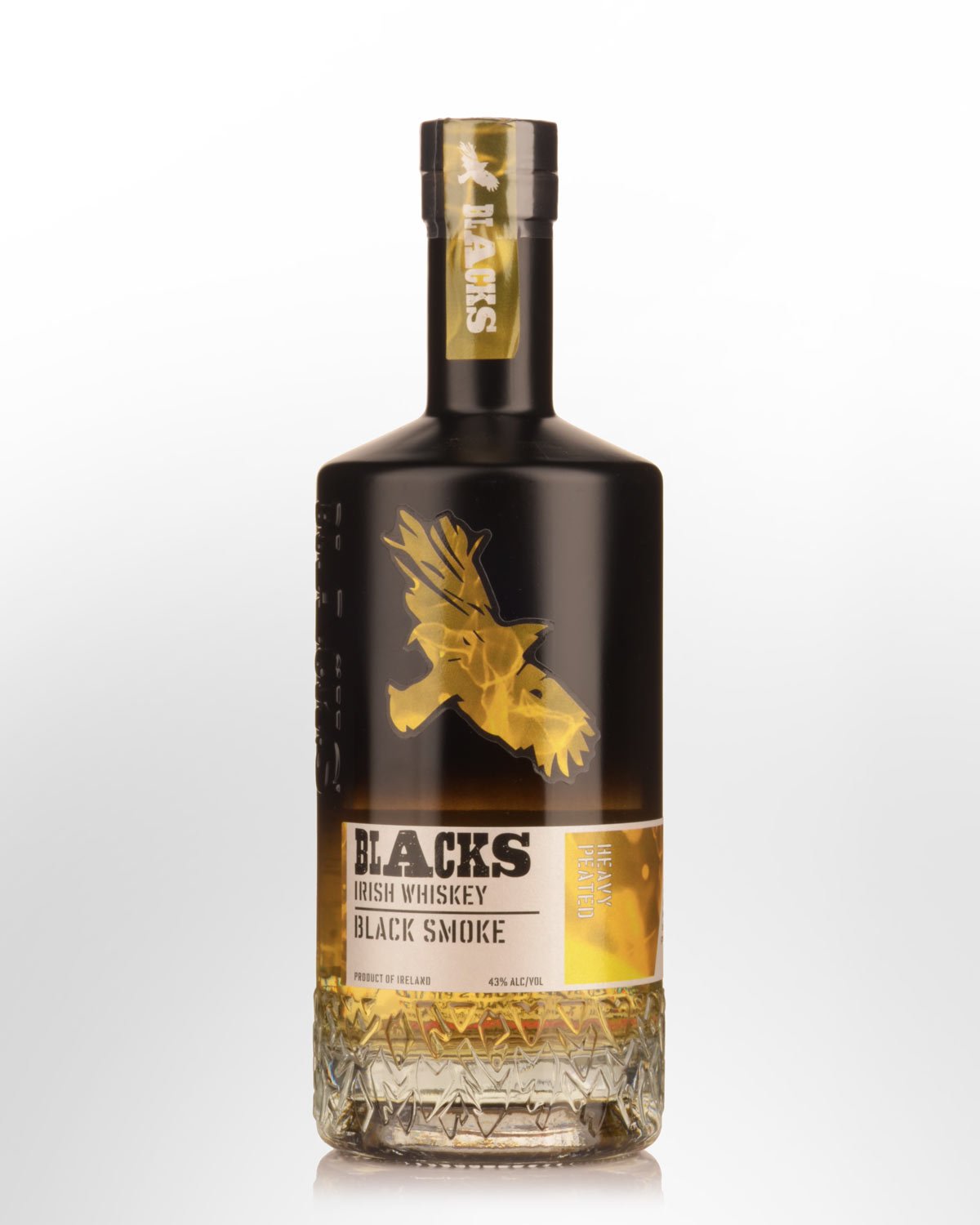 Blacks Black Smoke Heavily Peated Blended Irish Whiskey (700ml)