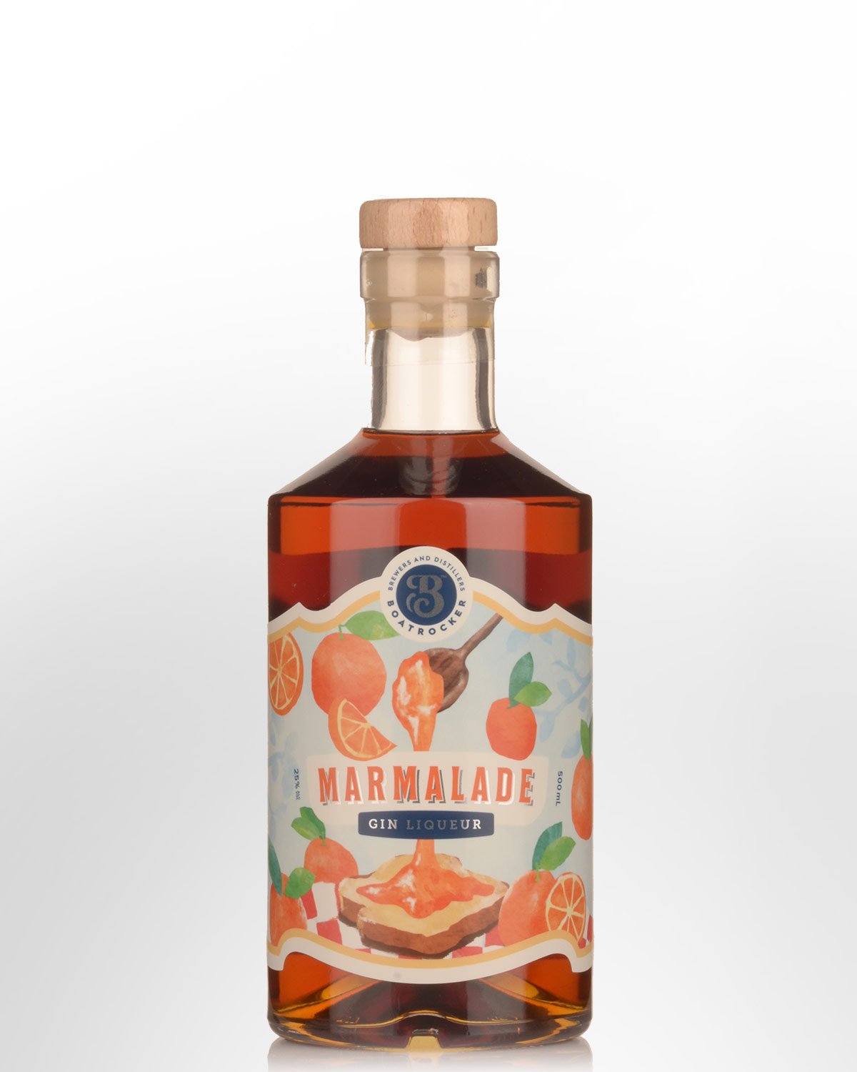 Boatrocker Marmalade Gin Liqueur (500ml)