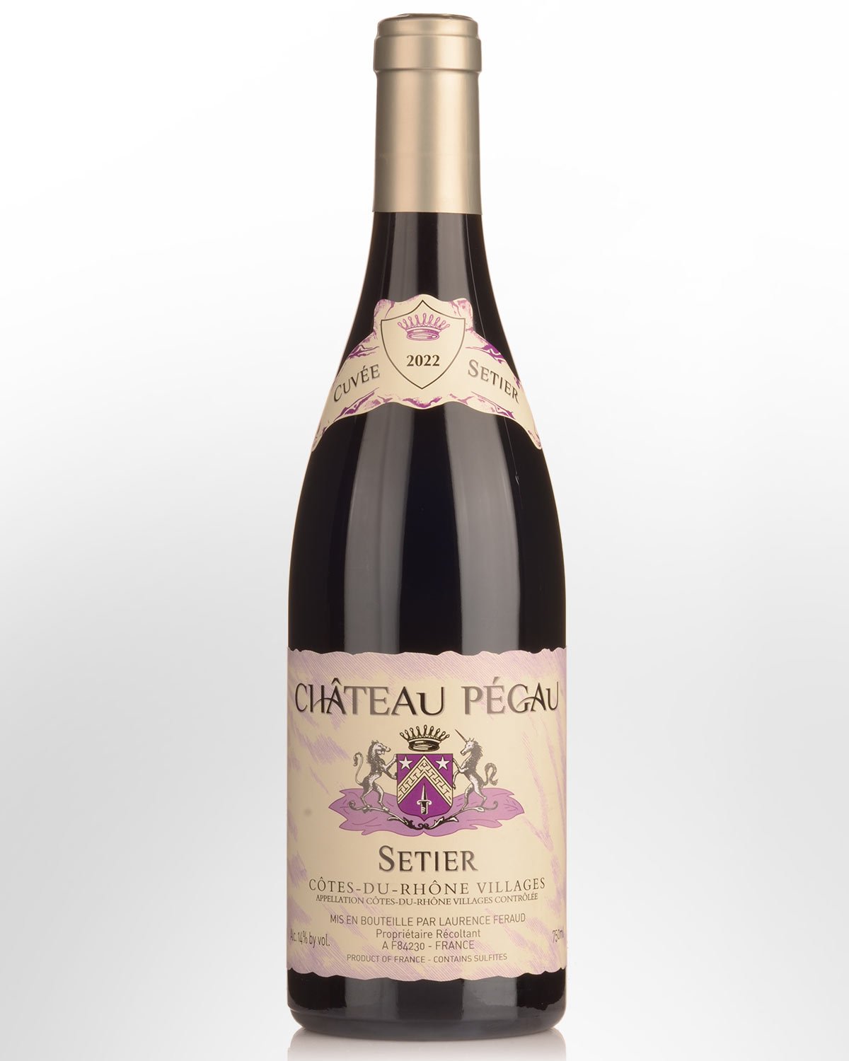 2022 Chateau Pegau Cotes du Rhone Villages Cuvee Setier