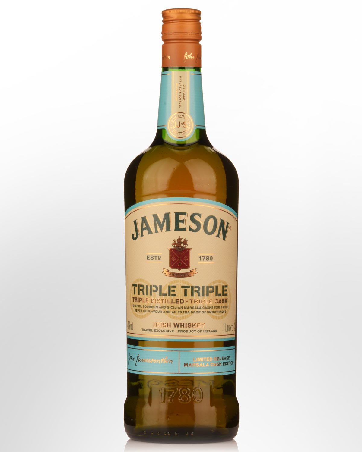 Jameson Triple Triple Marsala Cask Edition Blended Irish Whiskey (1000ml)