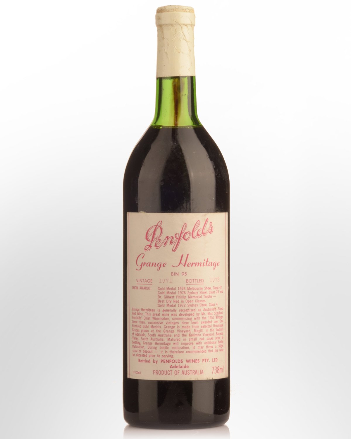1971 Penfolds Grange Hermitage