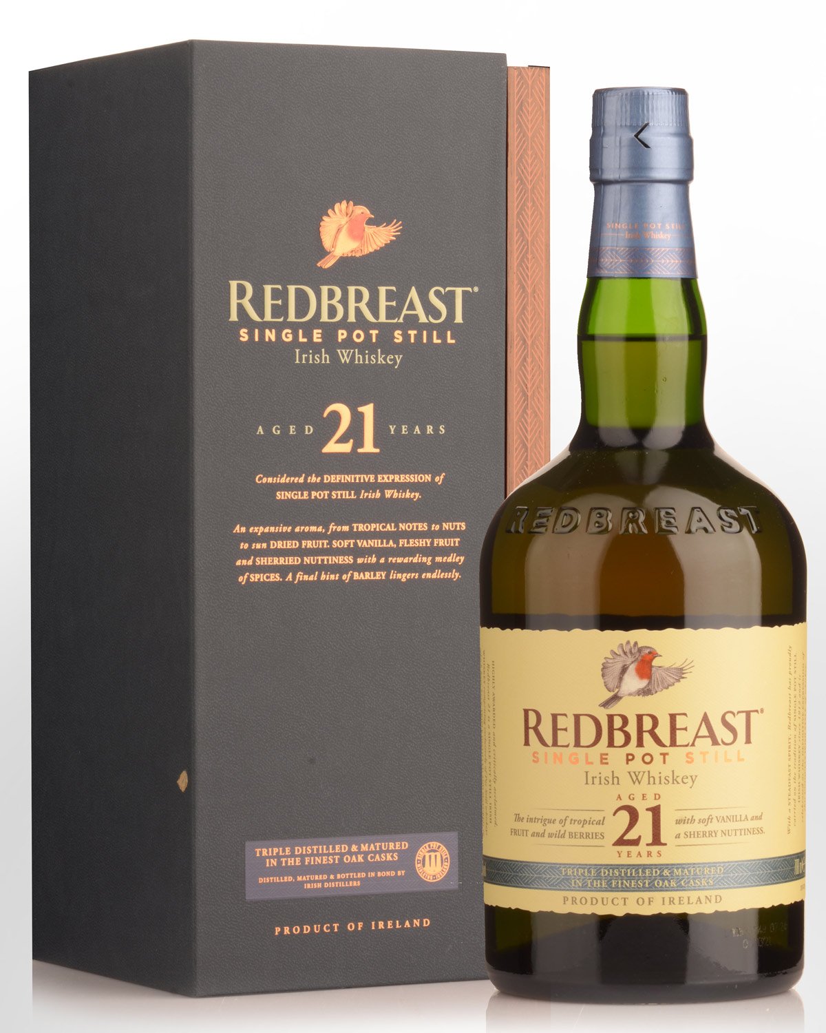 Redbreast 21 Year Old Single Pot Still Irish Whiskey (700ml)