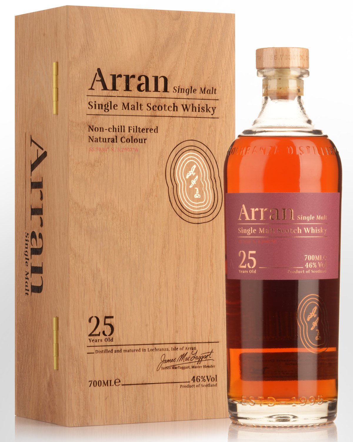 Arran 25 Year Old Single Malt Scotch Whisky (700ml)