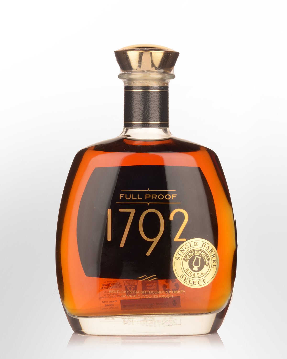 1792 Full Proof Single Barrel Select Cask Strength Bourbon Whiskey (750ml) - Whiskey Hunt Australia & B.R.A.S.S. Selection