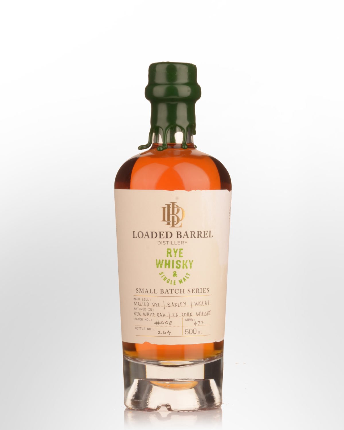 Loaded Barrel Small Batch Series Rye Whisky & Single Malt Australian Whisky (500ml)
