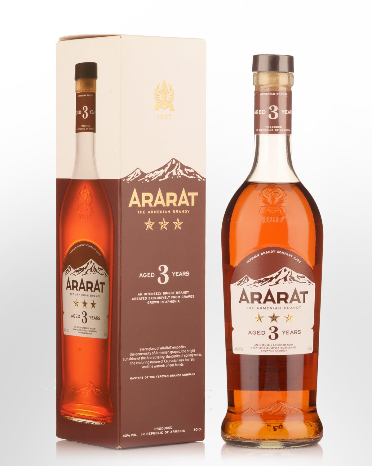 Ararat 3 Year Old Brandy (500ml)