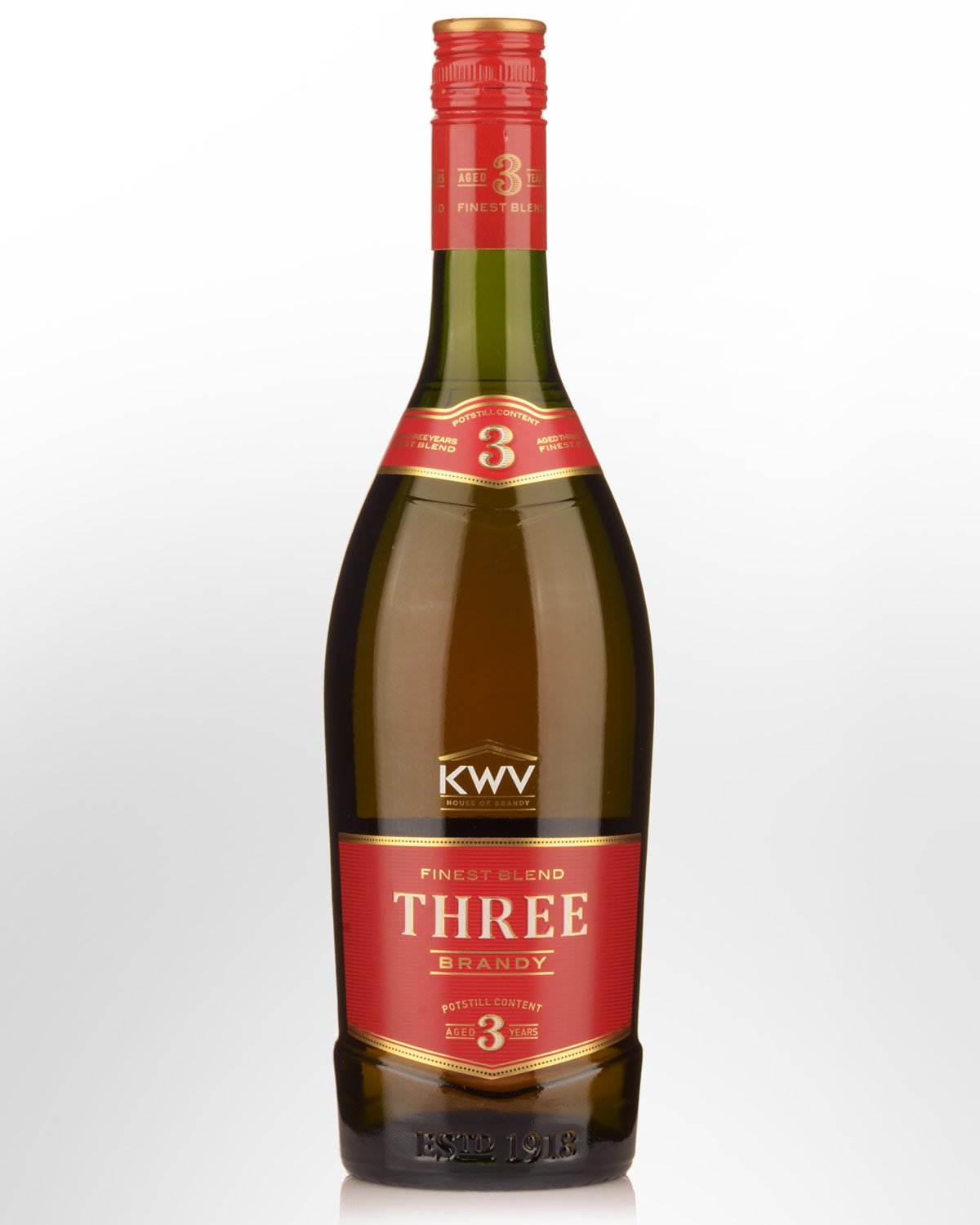 KWV 3 Year Old Brandy (750ml)