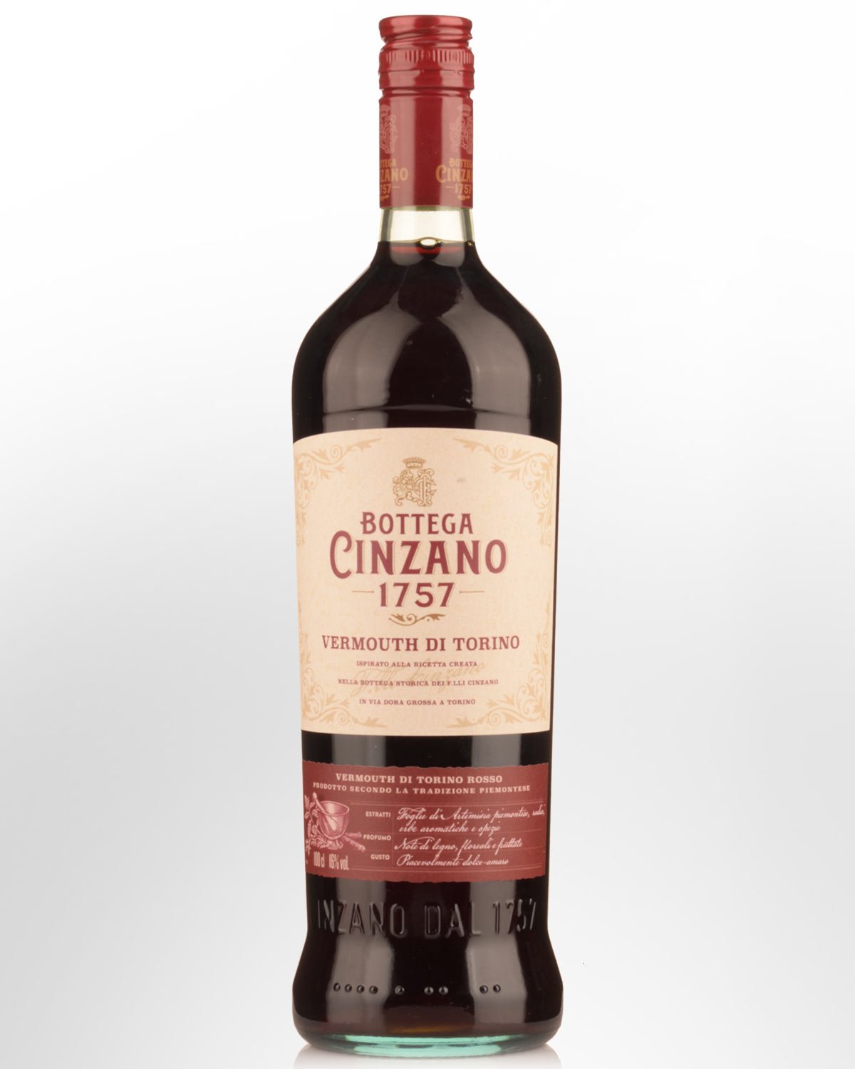 Cinzano 1757 Vermouth di Torino Rosso Vermouth (1000ml)