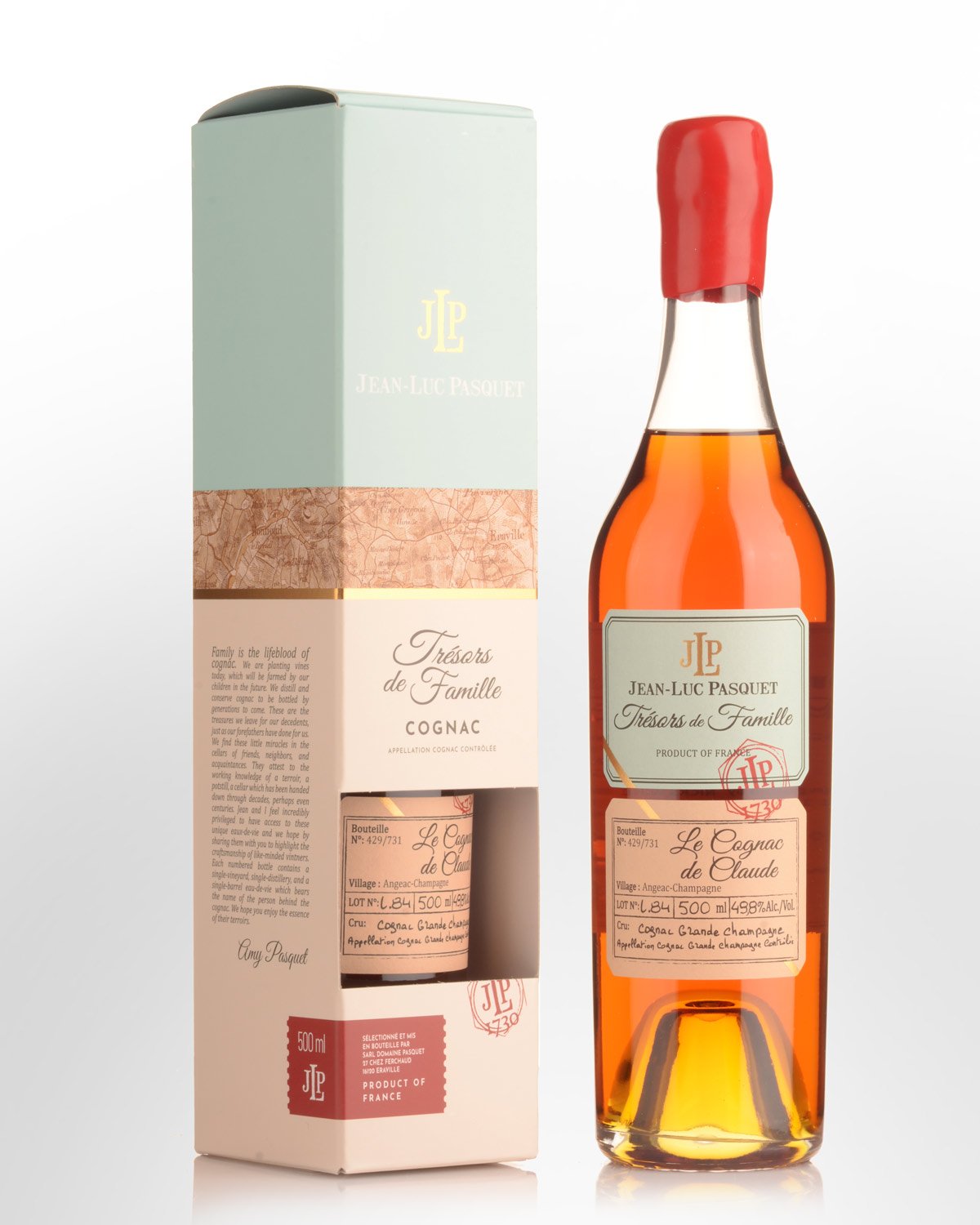 Jean Luc Pasquet Tresors de Famille Le Cognac de Claude L.84 (500ml)