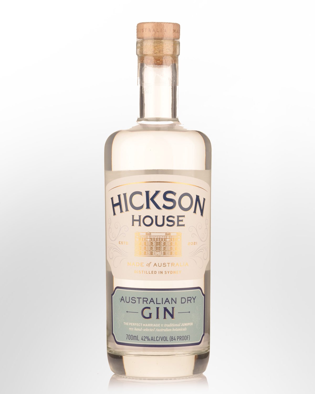 Hickson House Australian Dry Gin (700ml)