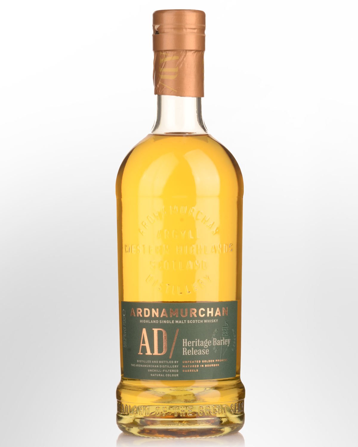 Ardnamurchan AD/ Heritage Barley Release Cask Strength Single Malt Scotch Whisky (700ml)