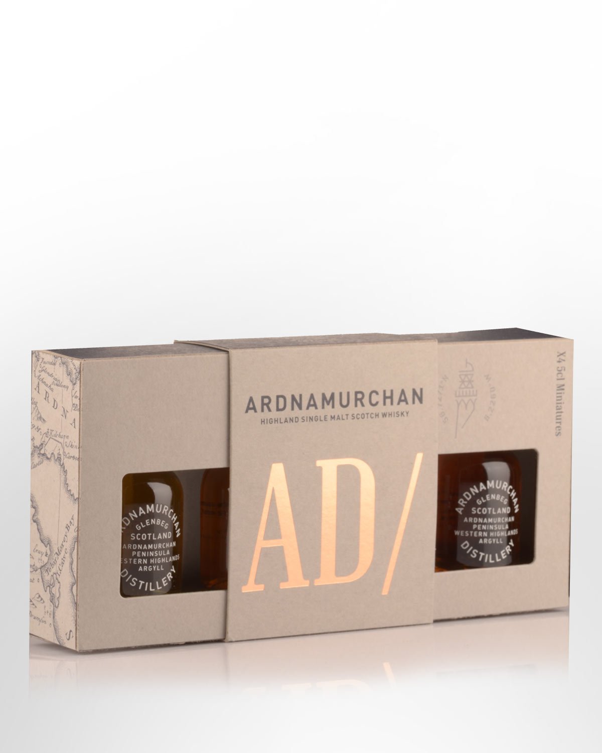 Ardnamurchan Single Malt Scotch Whisky Gift Pack (4 x 50ml)
