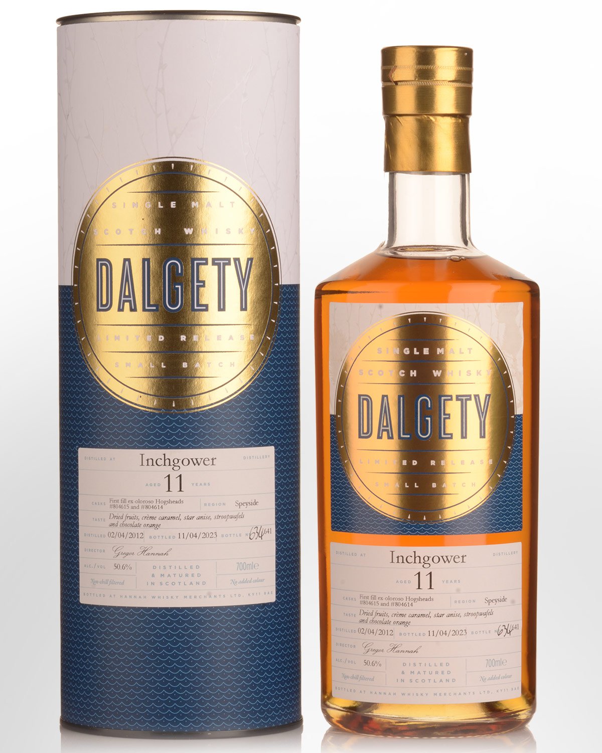 2012 Dalgety Inchgower Small Batch 11 Year Old Single Malt Scotch Whisky (700ml)