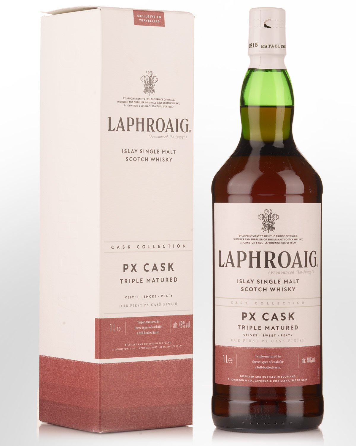 Laphroaig PX Cask Single Malt Scotch Whisky (1000ml)