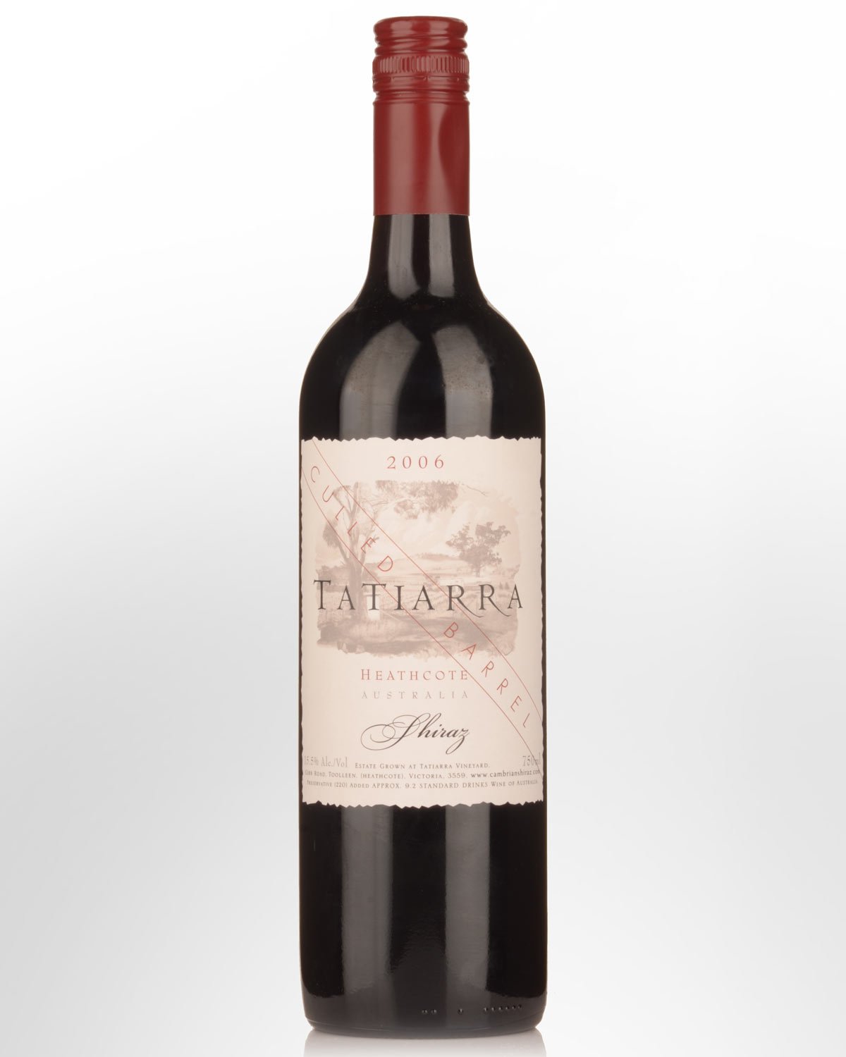 2006 Tatiarra Culled Barrel Shiraz - Museum Release