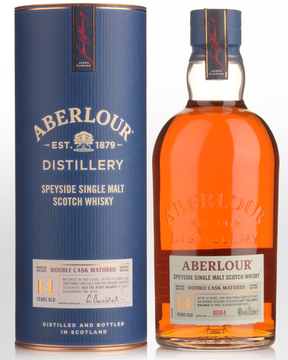 Aberlour Double Cask Matured 14 Year Old Single Malt Scotch Whisky (1000ml)