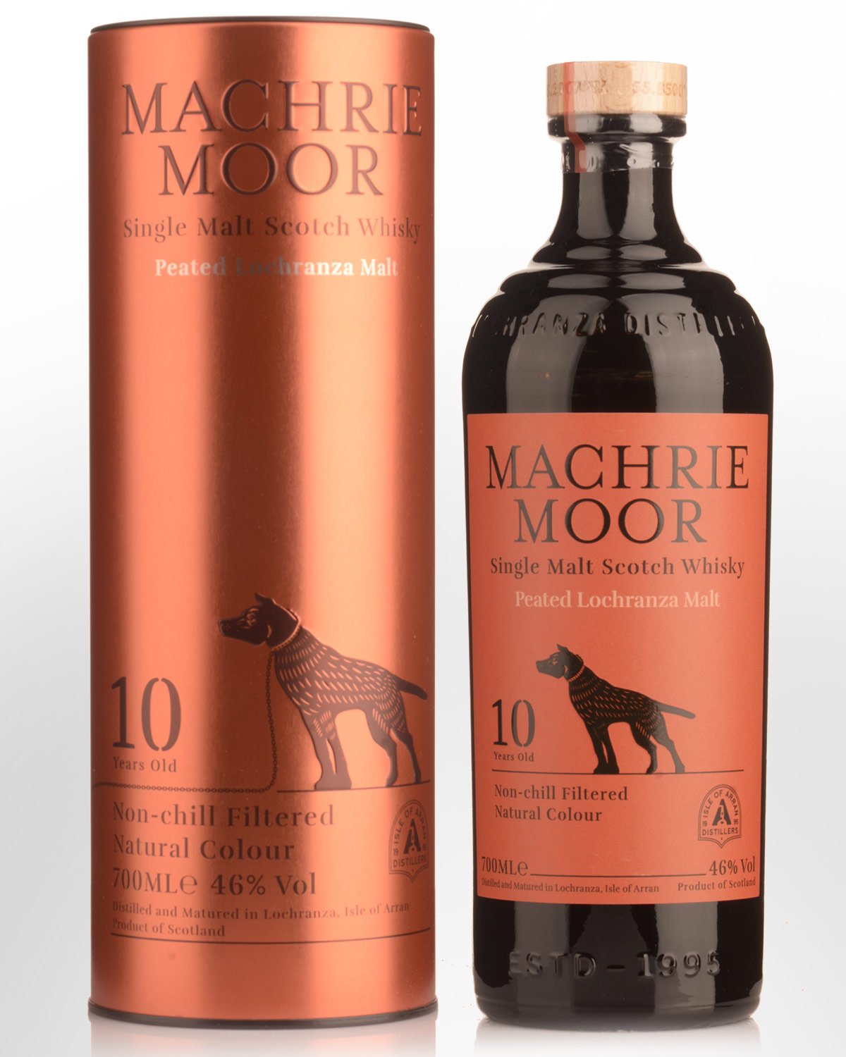 Arran Machrie Moor 10 Year Old Single Malt Scotch Whisky (700ml)