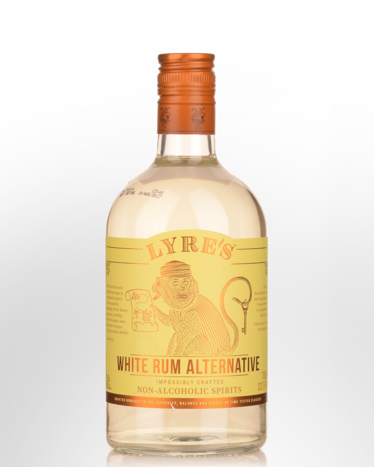 Lyre's Non Alcoholic White Rum Alternative (700ml)