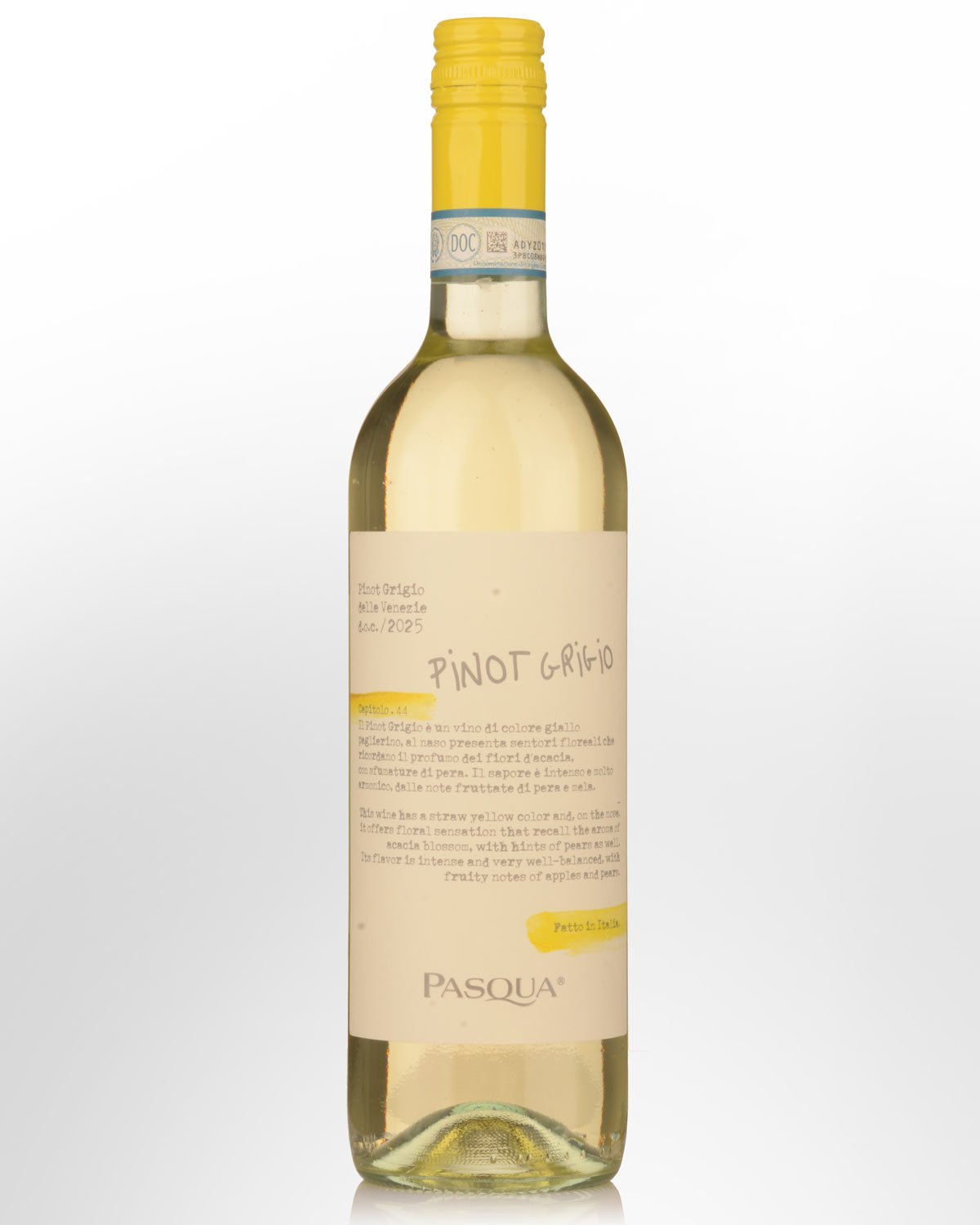 2025 Pasqua Capitolo 44 Pinot Grigio