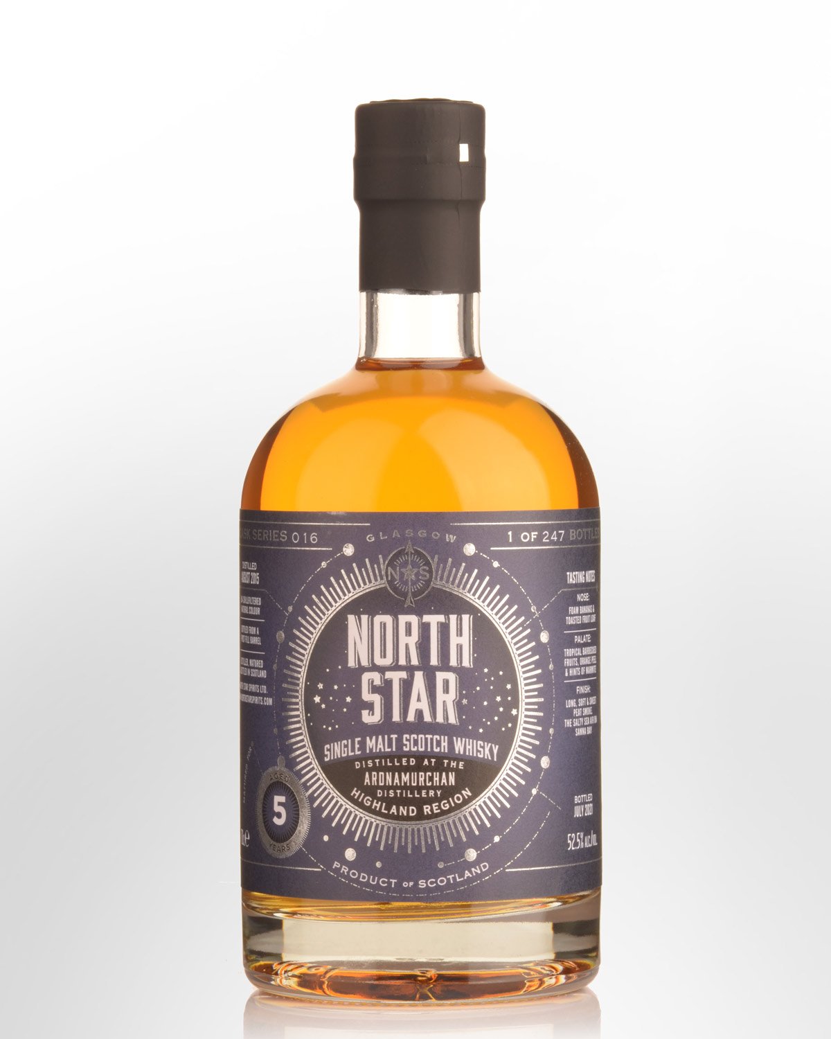 2015 North Star Ardnamurchan 5 Year Old Single Malt Scotch Whisky (700ml)