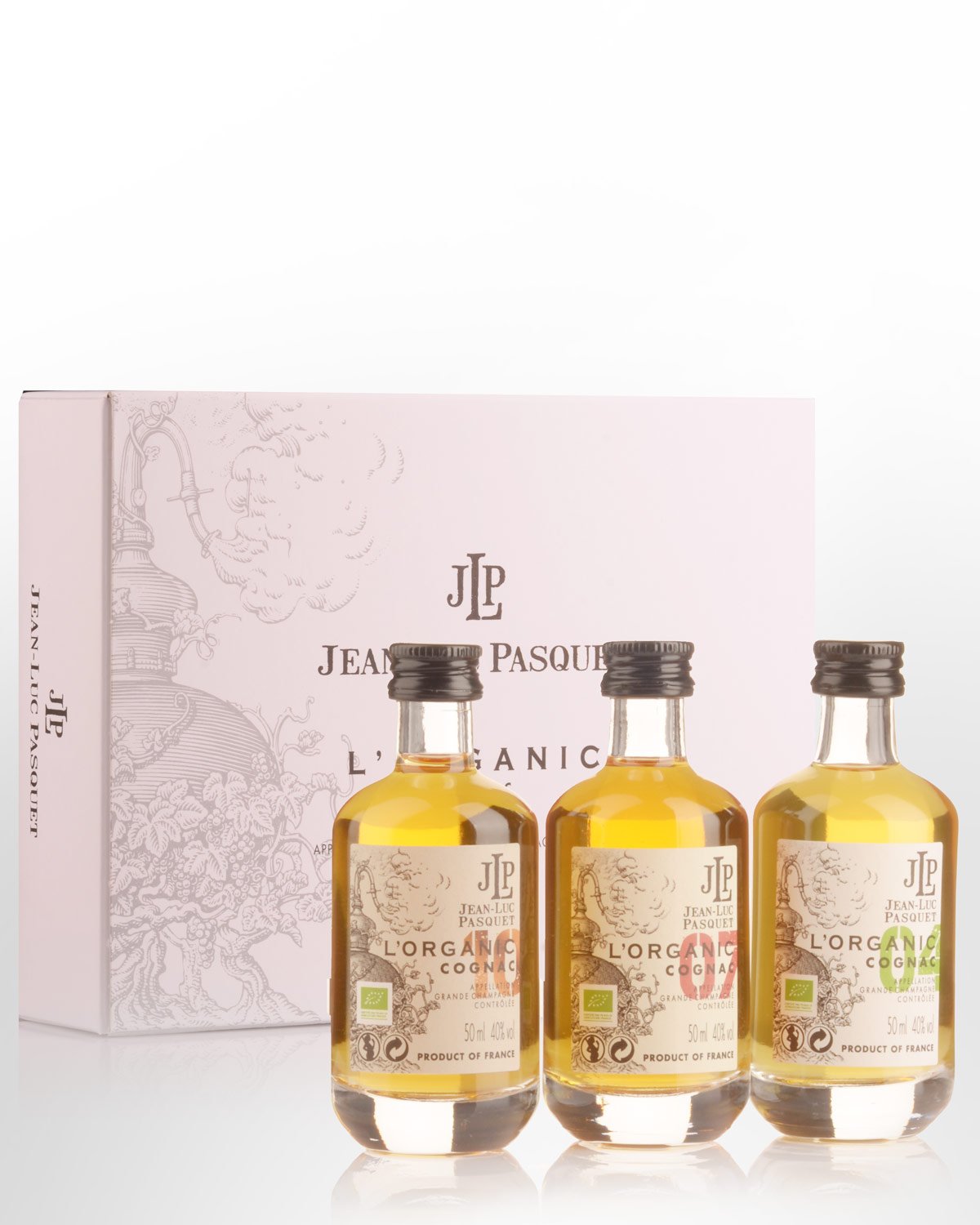 Jean Luc Pasquet L'Organic Cognac Tasting 3-Pack (3 x 50ml)