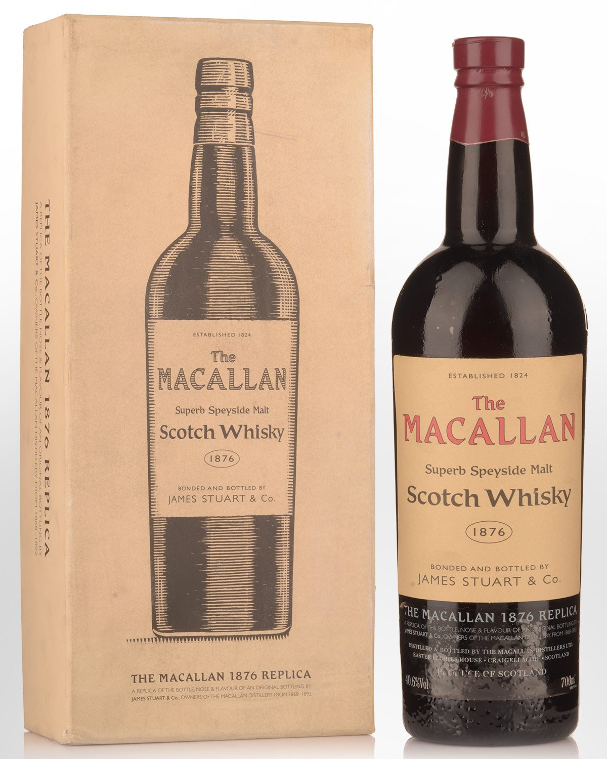 The Macallan 1876 Replica Single Malt Scotch Whisky (700ml)