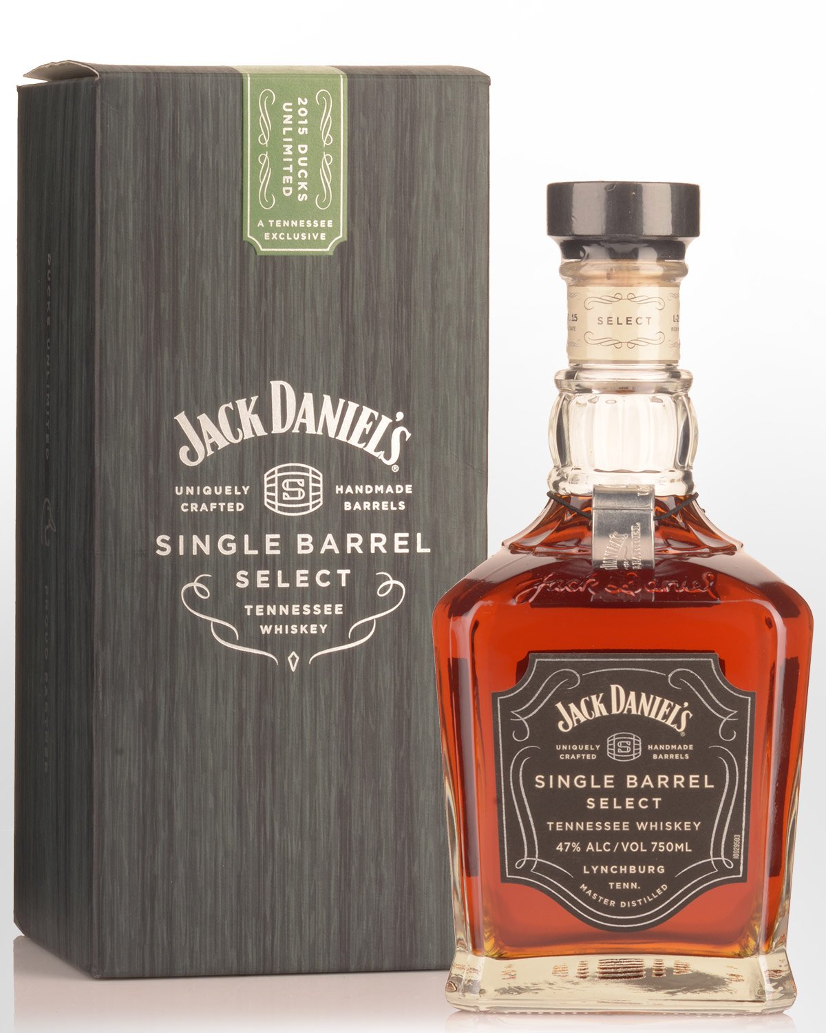 Jack Daniels Single Barrel Select Tennessee Whiskey (750ml) - 2015 Ducks Unlimited Bottling