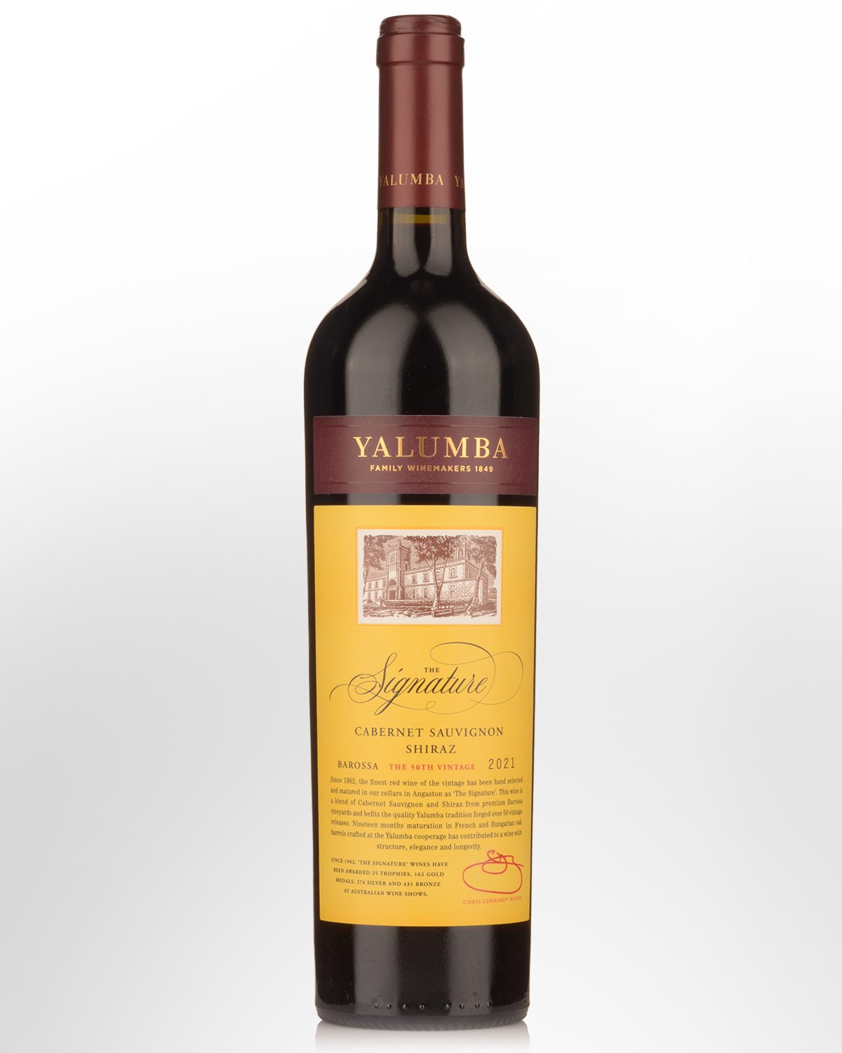 2021 Yalumba The Signature Cabernet Sauvignon Shiraz