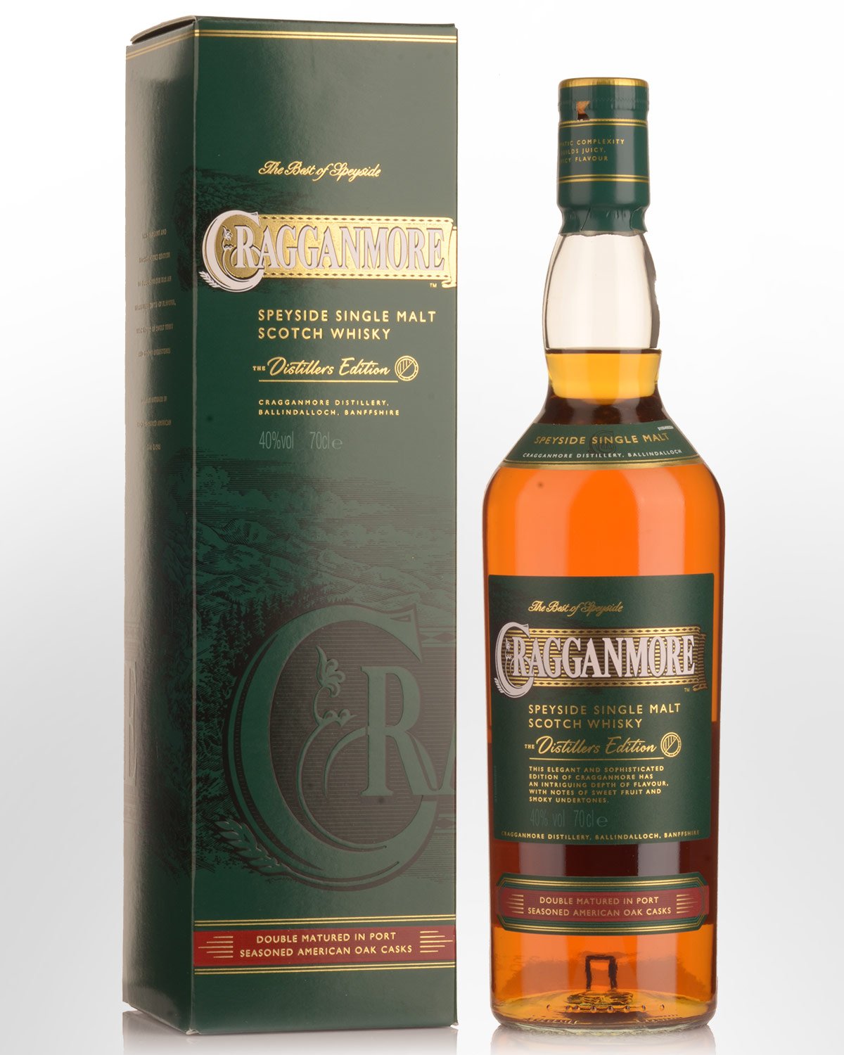 Cragganmore Distillers Edition Double Matured Single Malt Scotch Whisky (700ml)