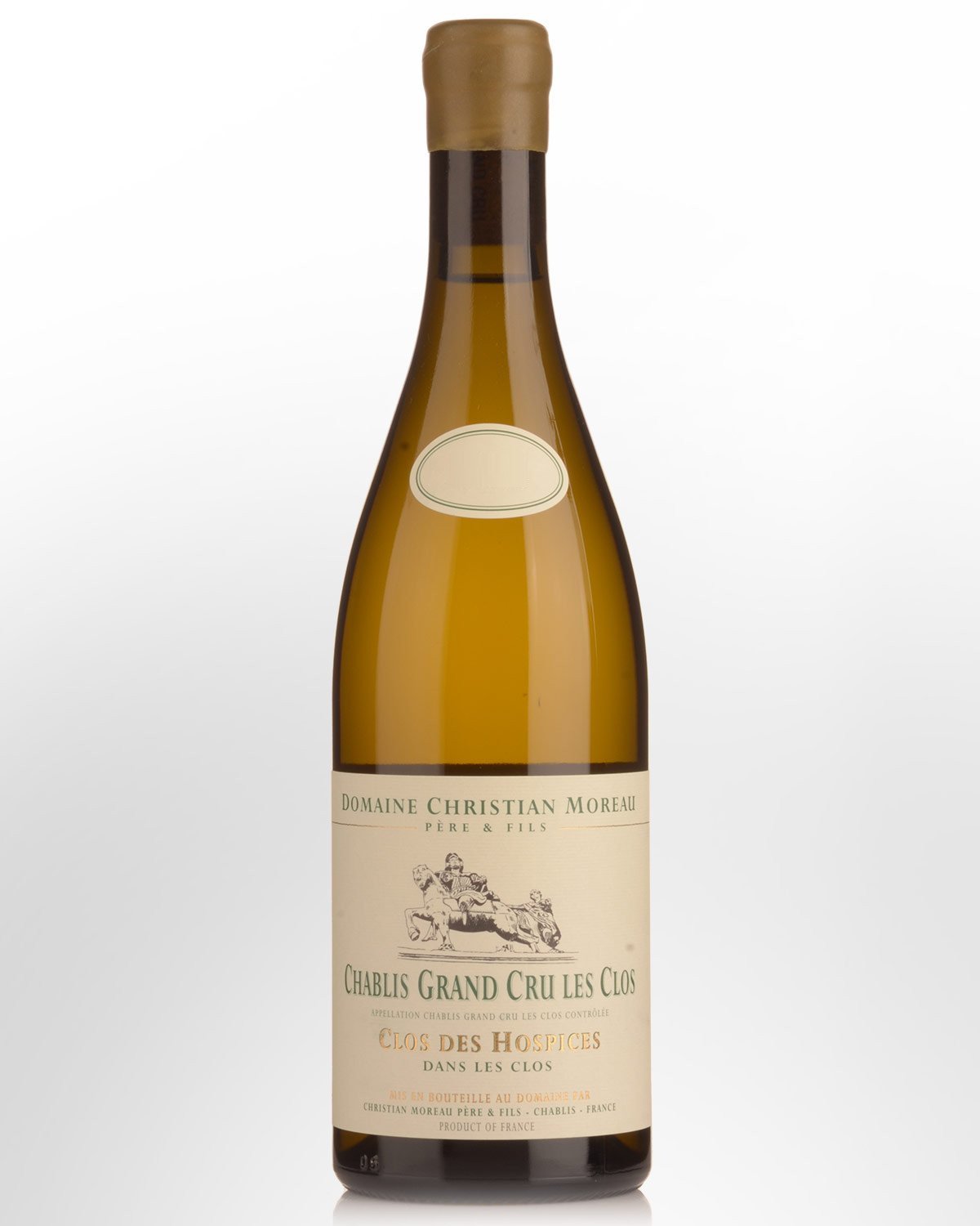 2022 Domaine Christian Moreau Clos des Hospices dans Les Clos Chablis Grand Cru