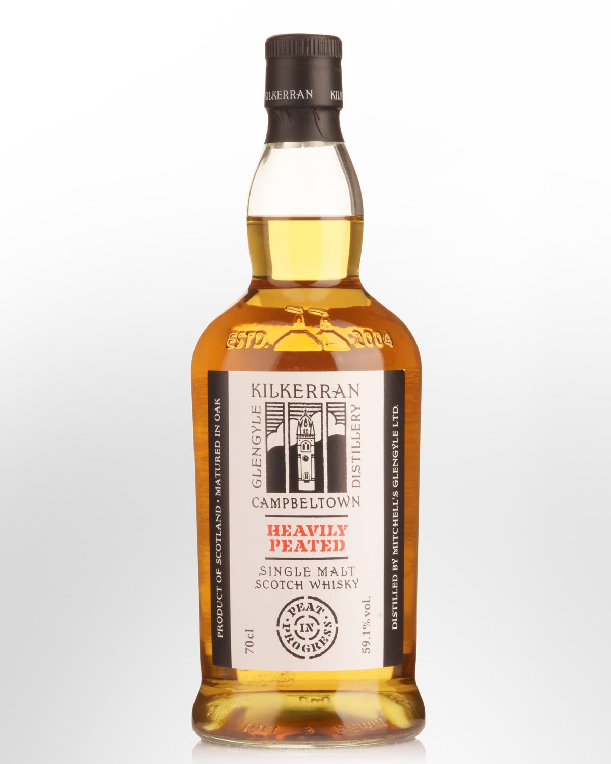 Glengyle Distillery Kilkerran Heavily Peated Cask Strength Single Malt Scotch Whisky (700ml) - Batch 7