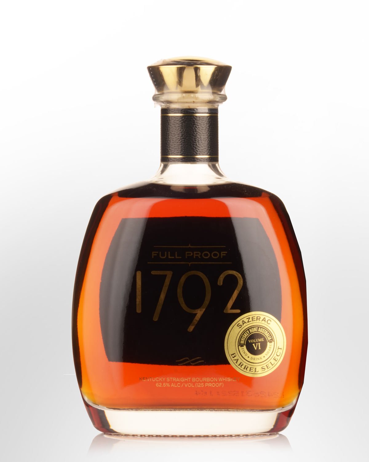 1792 Full Proof Single Barrel Select Cask Strength Bourbon Whiskey (750ml) - Whiskey Hunt Australia 6th Edition