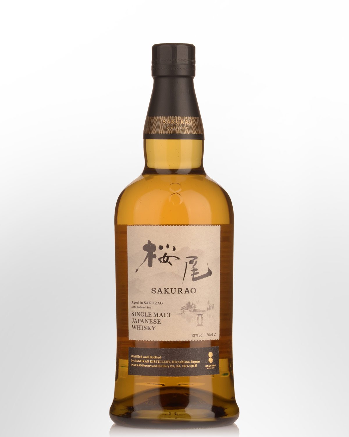 Sakurao Japanese Single Malt Whisky (700ml)