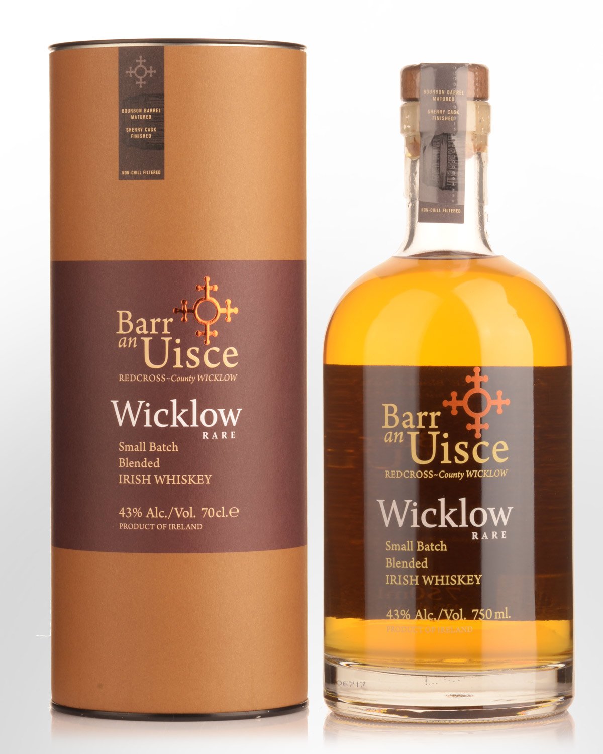 Barr an Uisce Wicklow Rare Small Batch Blended Irish Whiskey (700ml)